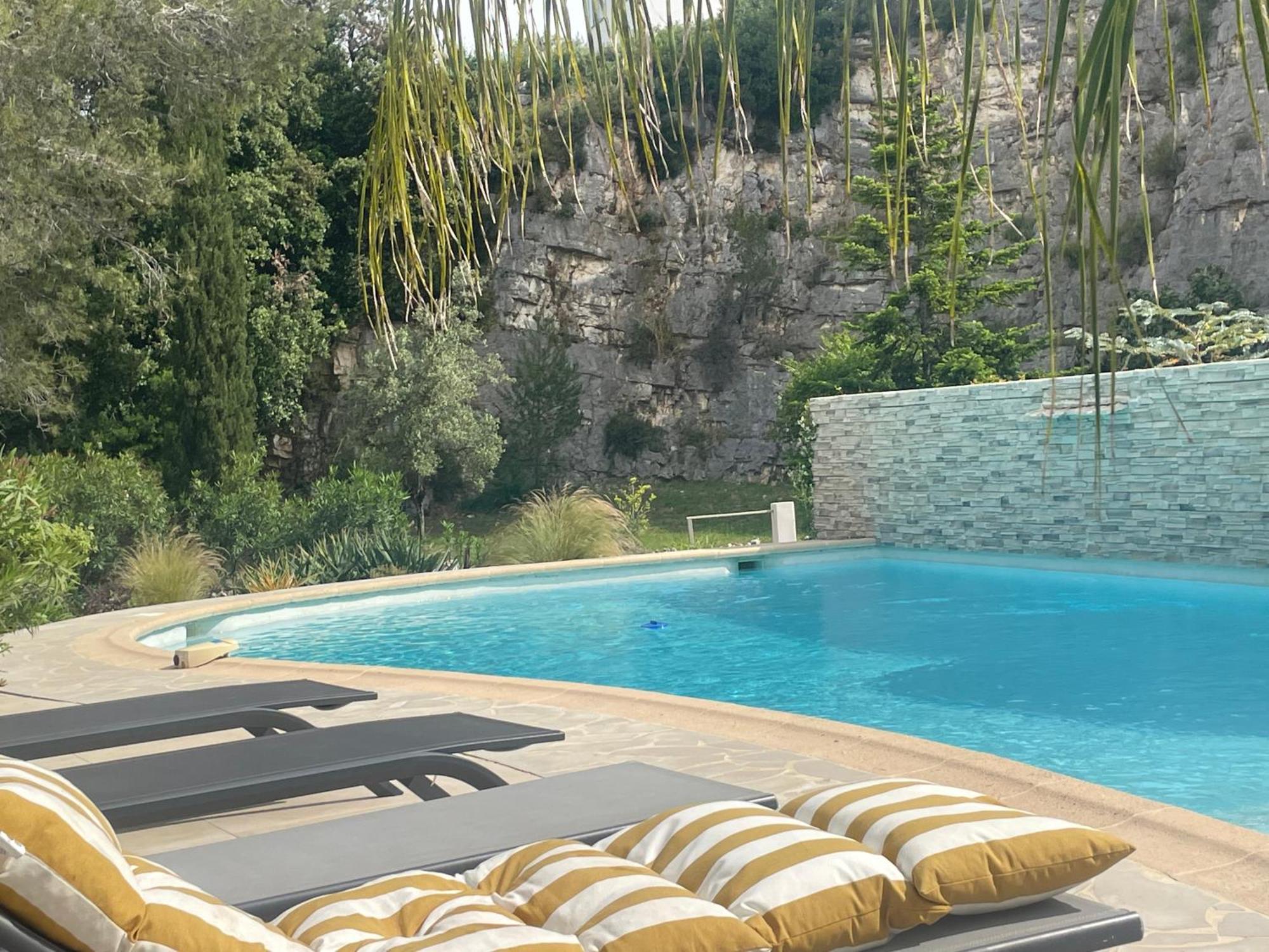 La Villa Des Carriers- Maison Avec Piscine Proche Mer Roquefort Les Pins Dış mekan fotoğraf