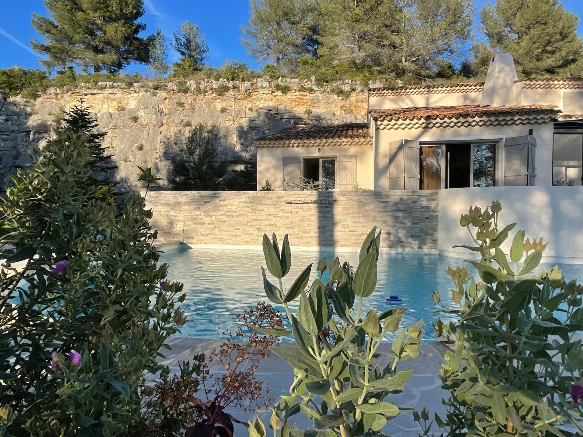 La Villa Des Carriers- Maison Avec Piscine Proche Mer Roquefort Les Pins Dış mekan fotoğraf