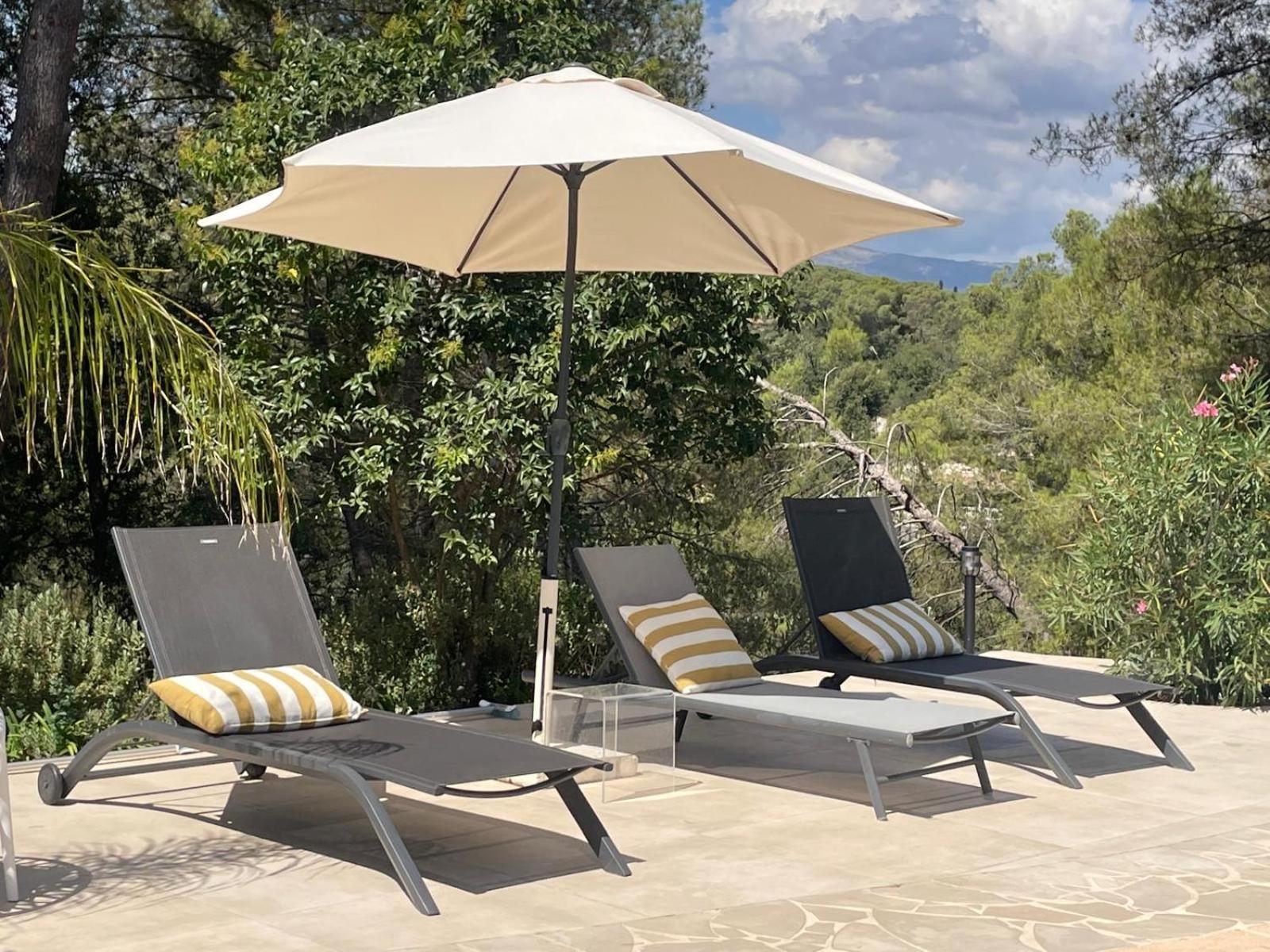 La Villa Des Carriers- Maison Avec Piscine Proche Mer Roquefort Les Pins Dış mekan fotoğraf