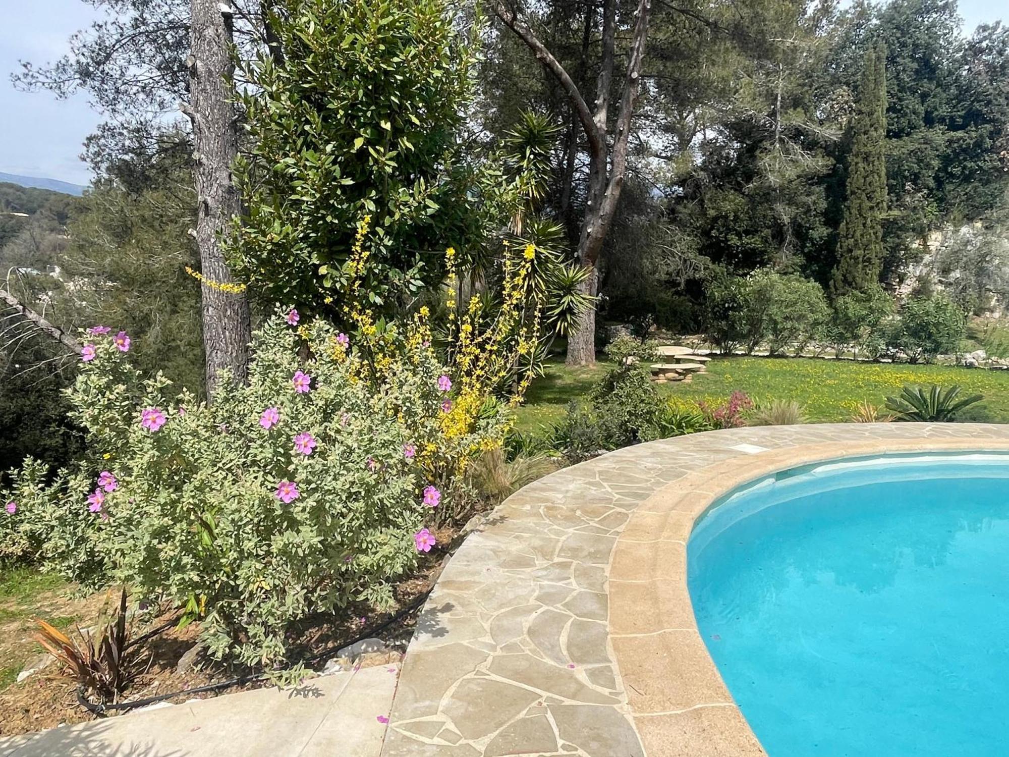 La Villa Des Carriers- Maison Avec Piscine Proche Mer Roquefort Les Pins Dış mekan fotoğraf
