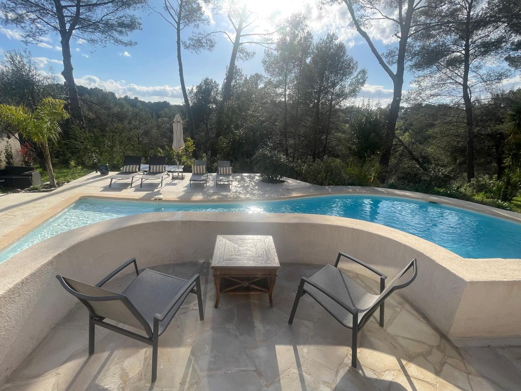 La Villa Des Carriers- Maison Avec Piscine Proche Mer Roquefort Les Pins Dış mekan fotoğraf