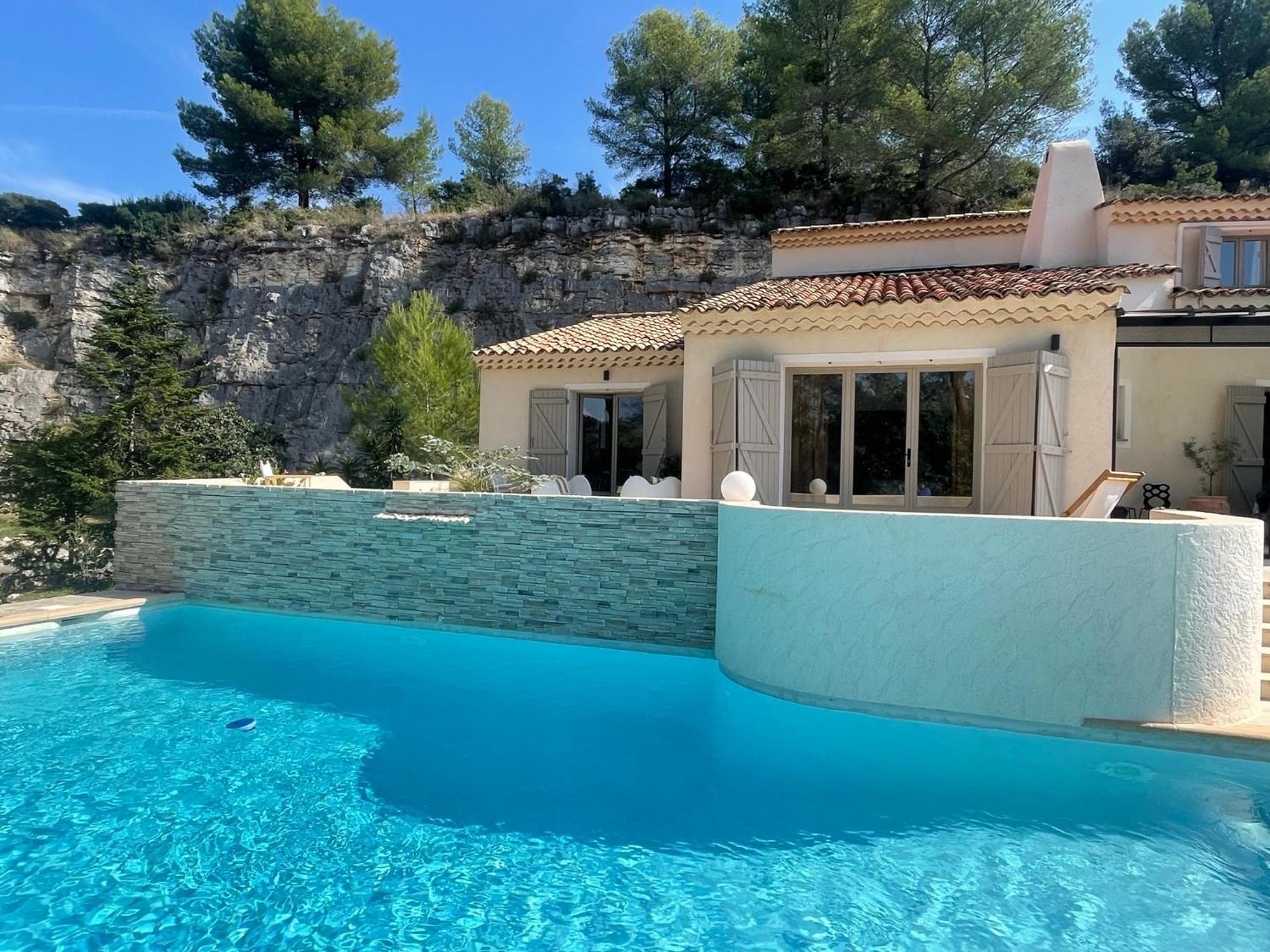 La Villa Des Carriers- Maison Avec Piscine Proche Mer Roquefort Les Pins Dış mekan fotoğraf